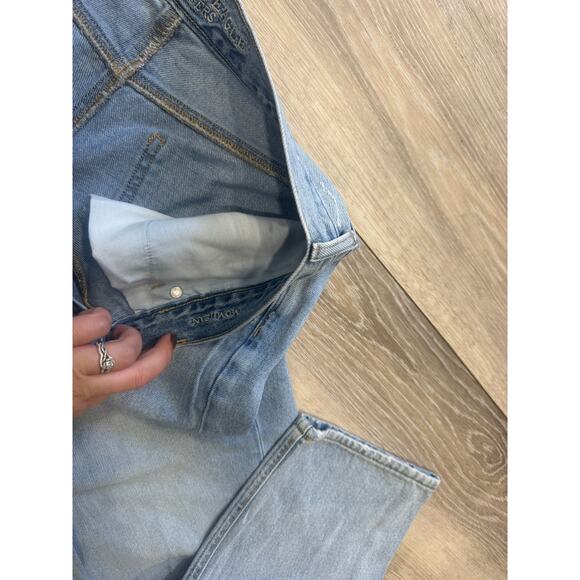 American Eagle Mom Jean Light Wash Jeans size 14 - Picture 5 of 7